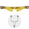 Vandoren Strap Bar GOLD - Tragegurt-Teiler Saxophon und Klarinette