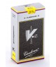 Boite de 10 anches Vandoren Traditionnelles force 2,5 pour Clarinette Sib
