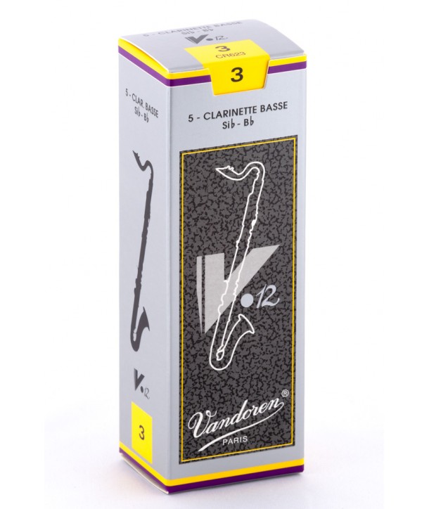 Boite de 10 anches Vandoren Traditionnelles force 2,5 pour Clarinette Sib