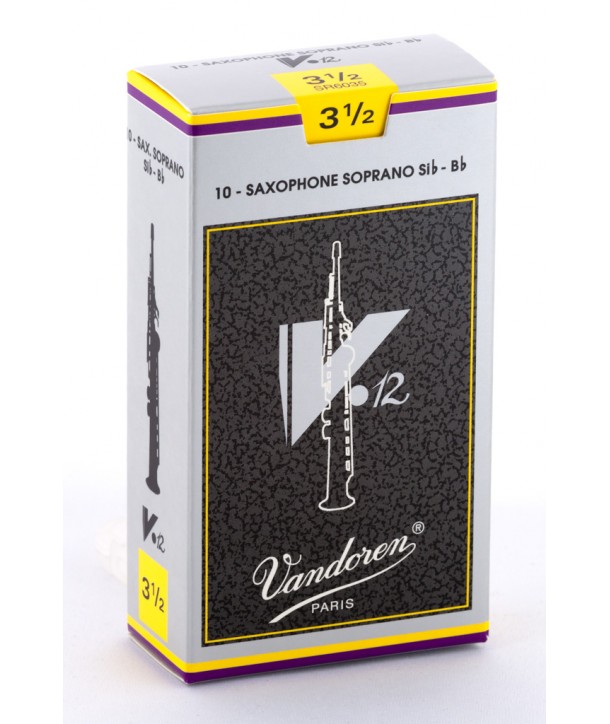 Boite de 10 anches Vandoren Traditionnelles force 2,5 pour Clarinette Sib