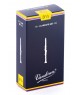 Boite de 10 anches Vandoren Traditionnelles force 2,5 pour Clarinette Sib