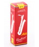 Boite de 10 anches Vandoren Traditionnelles force 2,5 pour Clarinette Sib
