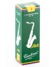 Boite de 10 anches Vandoren Traditionnelles force 2,5 pour Clarinette Sib