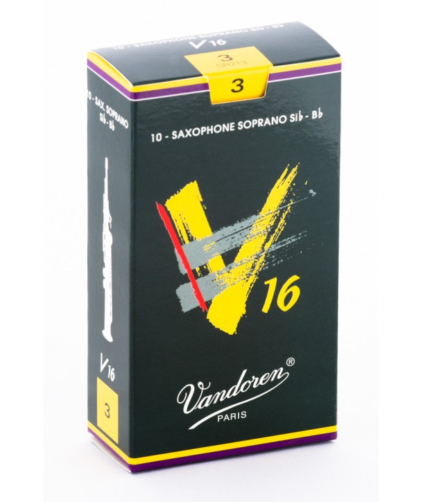Boite de 10 anches Vandoren Traditionnelles force 2,5 pour Clarinette Sib