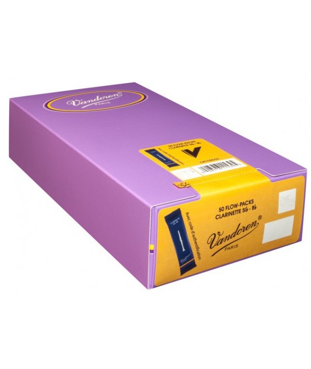 Vandoren Traditionell B-Klarinetten Blätter - 50 Einheiten